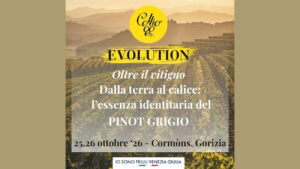 Locandina ufficiale di Collio Evolution 2026 a Cormons