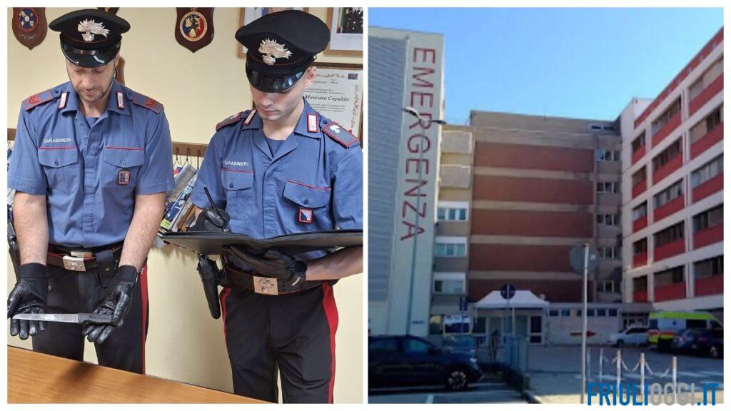 Coltello al pronto soccorso di Latisana, la UIL FP: “Serve una presenza stabile della sicurezza”