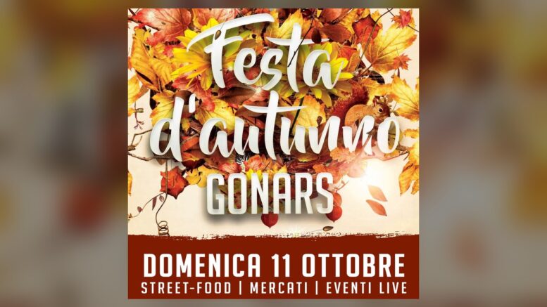 Immagine ufficiale della Festa d’Autunno 2026 a Gonars