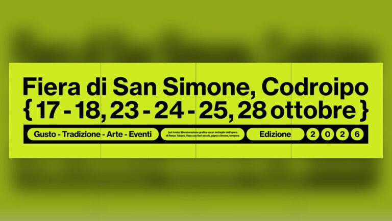 Programma ufficiale della Fiera di San Simone 2026 a Codroipo