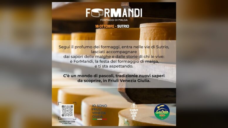 Locandina ufficiale di ForMandi 2026 a Sutrio