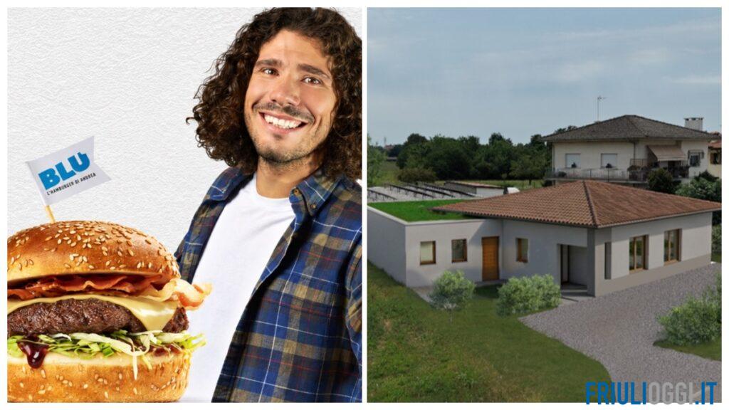 L’hamburger blu di Andrea aiuta a costruire una casa a Udine per le persone con disabilità
