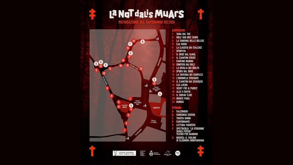 Immagine ufficiale di La Not dalis Muars 2026 ad Ampezzo