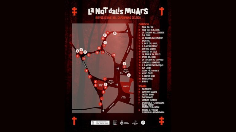 Immagine ufficiale di La Not dalis Muars 2026 ad Ampezzo