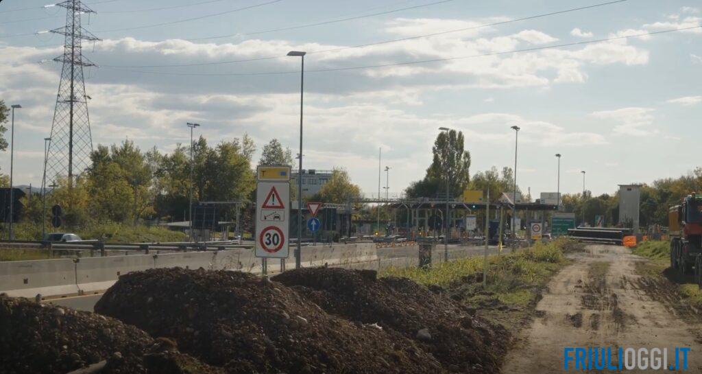 Al via i lavori di ampliamento del casello di Redipuglia: più corsie e meno code sulla A4