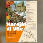 Locandina ufficiale del Marcjât da Vile 2026 a Villa Santina