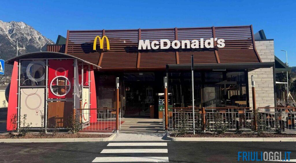 McDonald’s apre a Codroipo e cerca personale: ecco come candidarsi