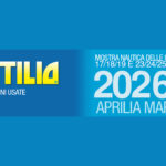 Grafica ufficiale di Nautilia 2026, 39ª edizione ad Aprilia Marittima