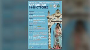 Locandina ufficiale della 51ª Sagra della Madonna della Salute 2026 a San Quirino
