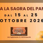 Immagine ufficiale della Sagra del Pan-Zal 2026 a Rosa di San Vito al Tagliamento