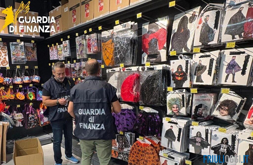 Maschere e costumi di Halloween non sicuri, maxi sequestro in provincia di Udine