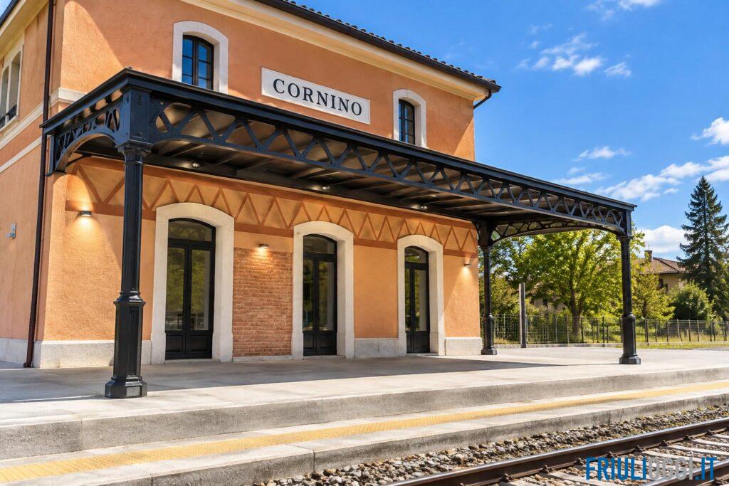 La stazione di Cornino rinasce con uno spazio per ricordare il terremoto del Friuli