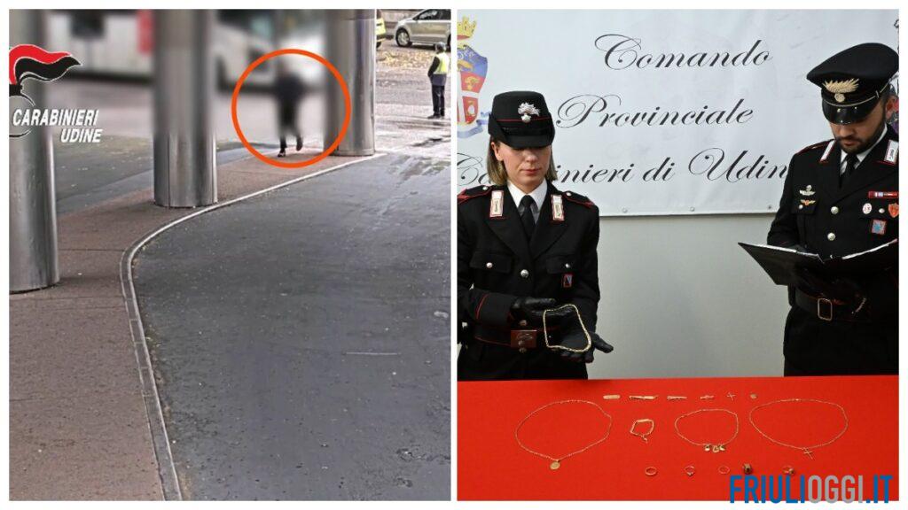L’anziana mette i gioielli sul tavolo, il finto carabiniere li afferra e fugge: arrestato un 21enne